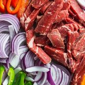 Beef Fajitas With Vegetable 500 Gm