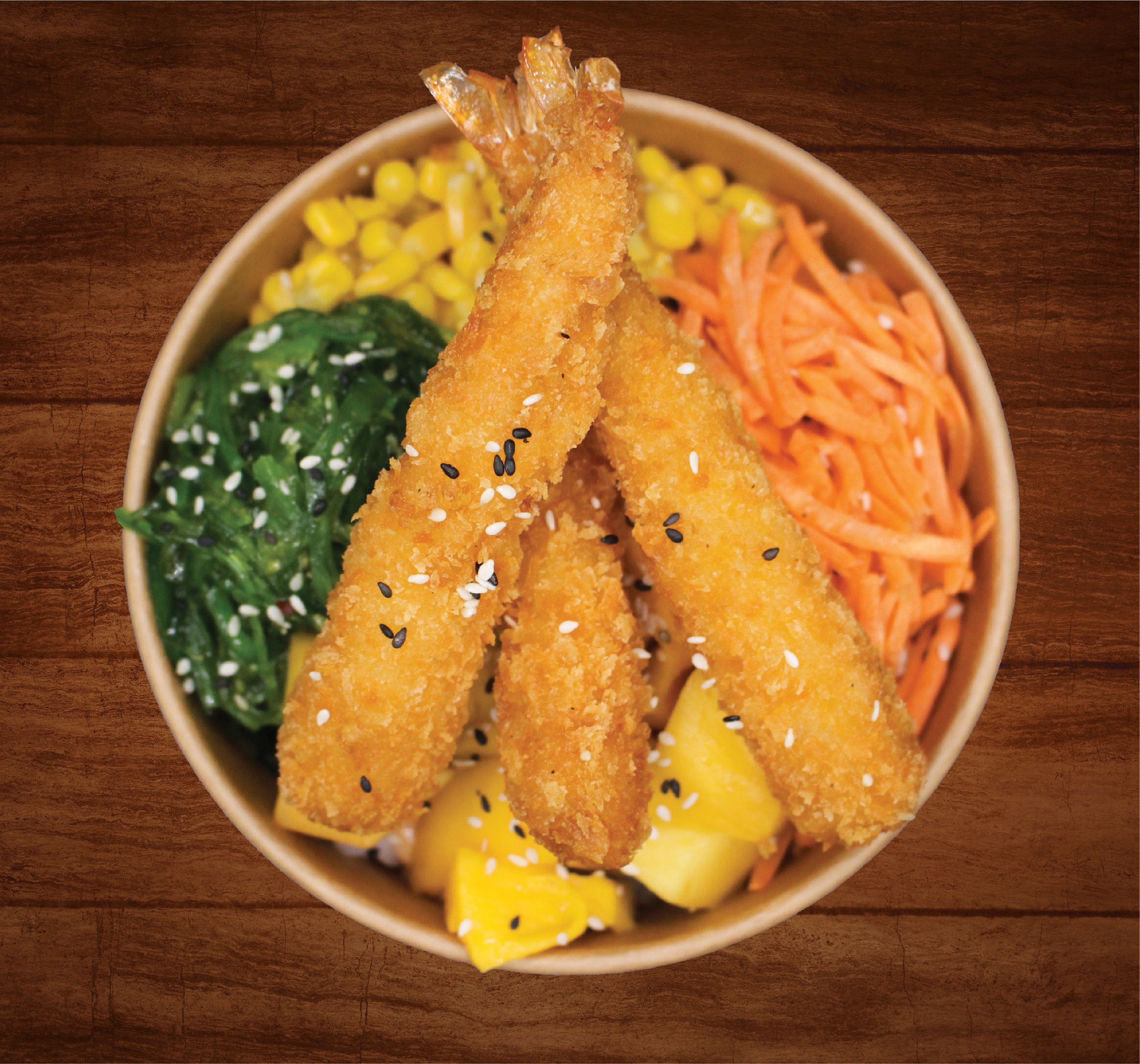 Prawn Katsu Bowl (エビカツ丼)