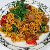 Stir-Fried Noodles With Black Pepper