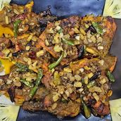 Pineapple Chicken Charcoal