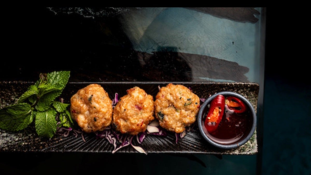 Thai Prawn Cake 泰式蝦魚餅