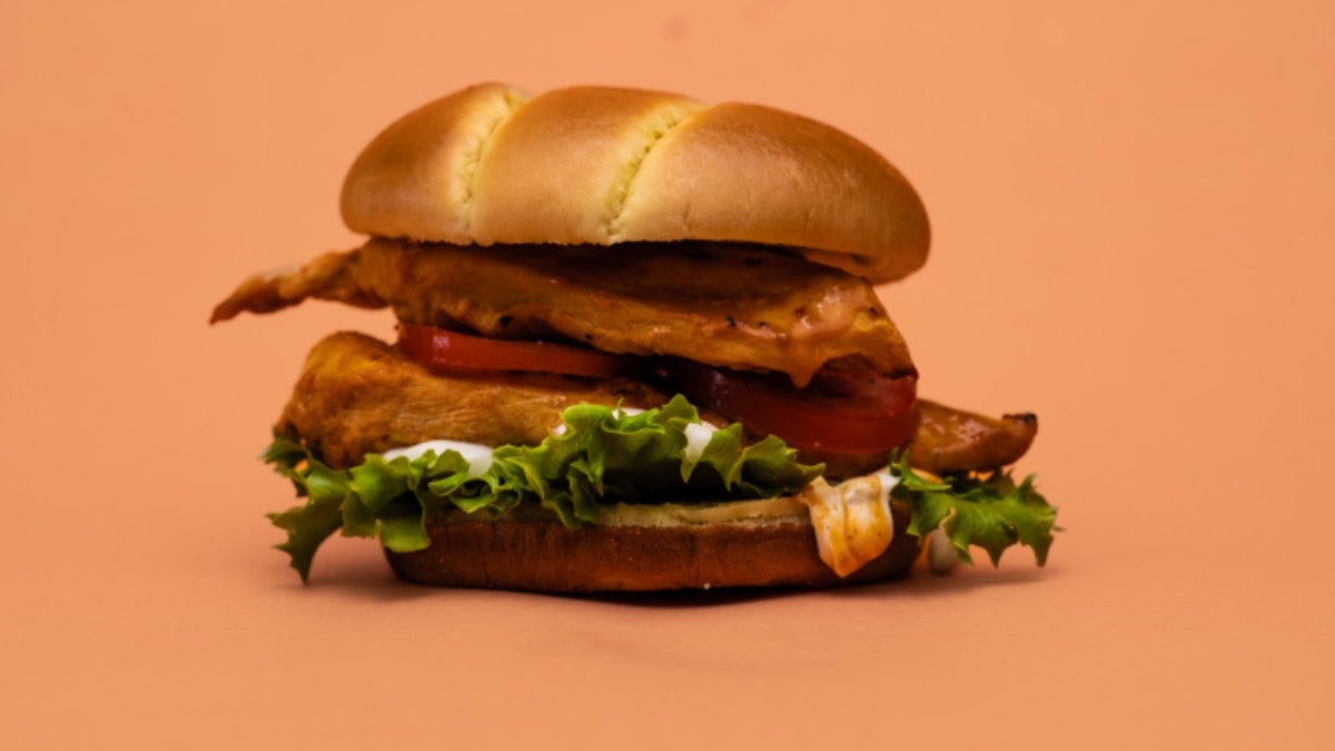 Double Peri Ch Burger Single