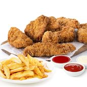 8 Pieces Boneless Chicken And Chips