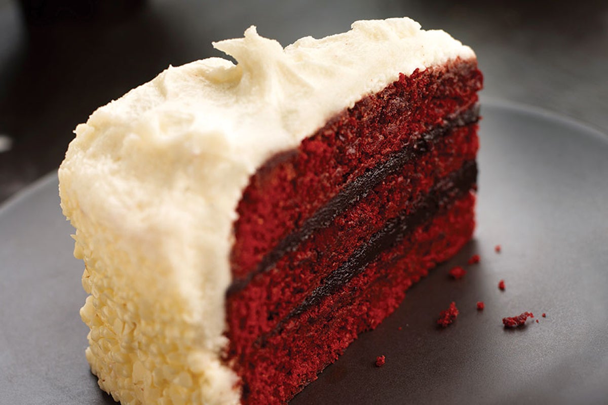 Red Velvet Chocolate Fudge Cake