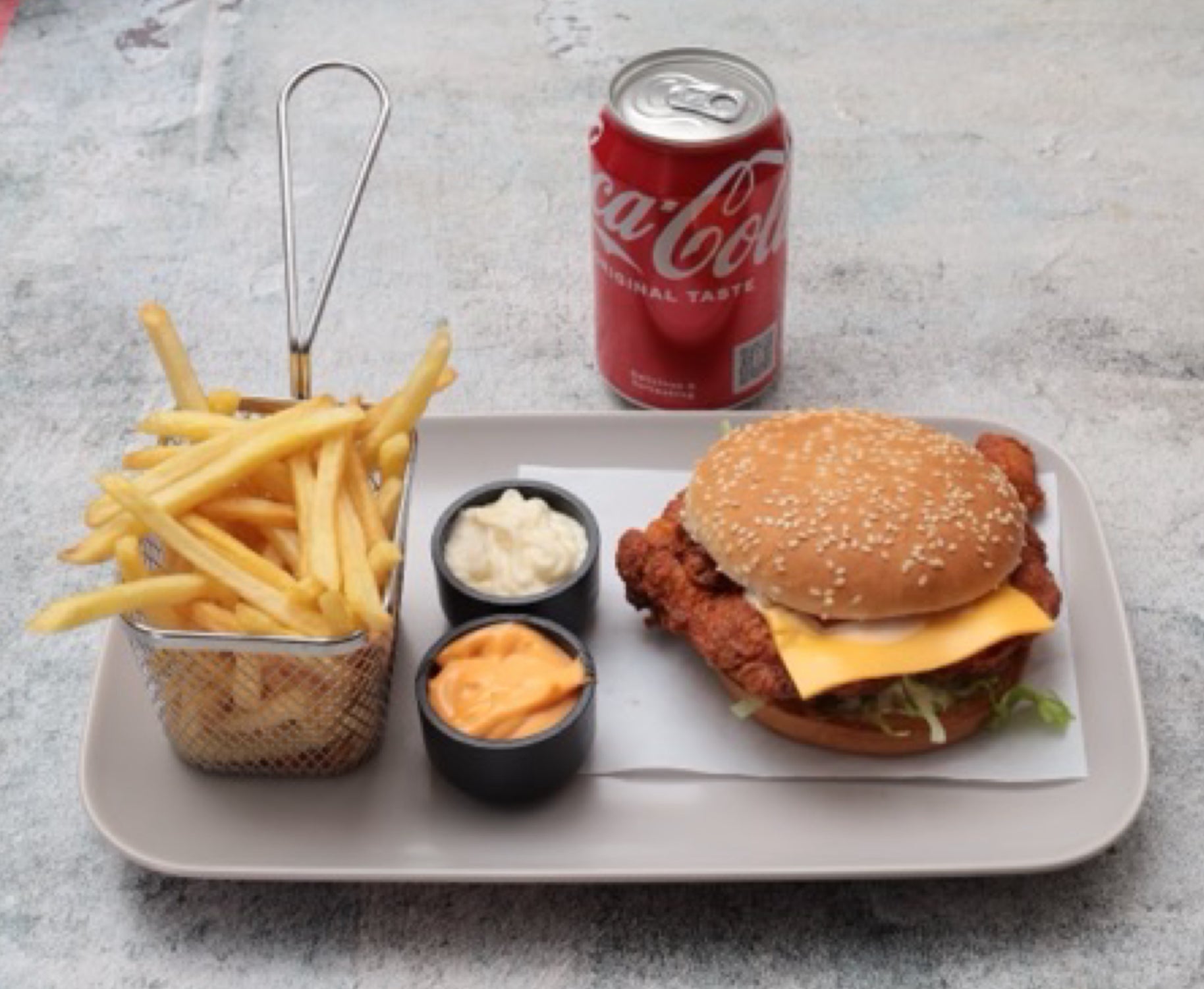 Spicy Fillet Burger Meal