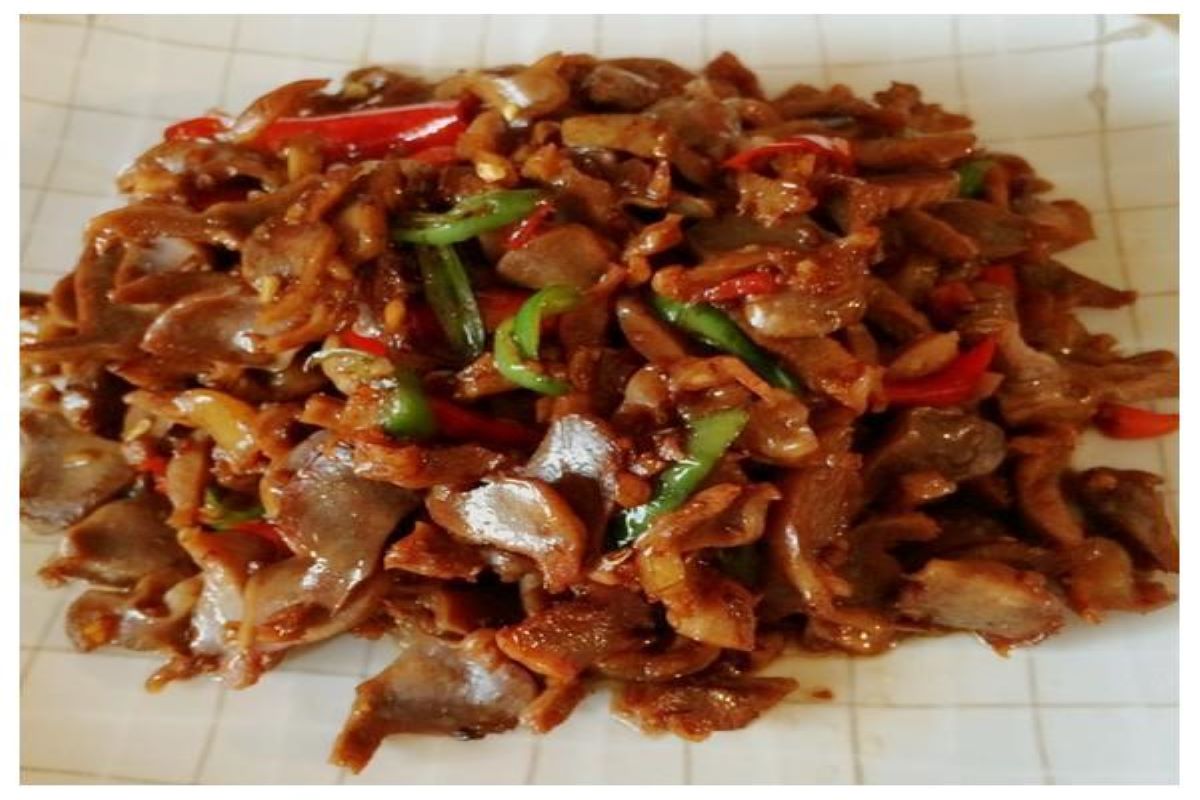 Chicken Gizzards with Szechuan Pepper  香辣鸡胗