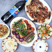 Family Meat Kebab Combo