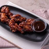 BBQ Chicken Wings 6 Pieces