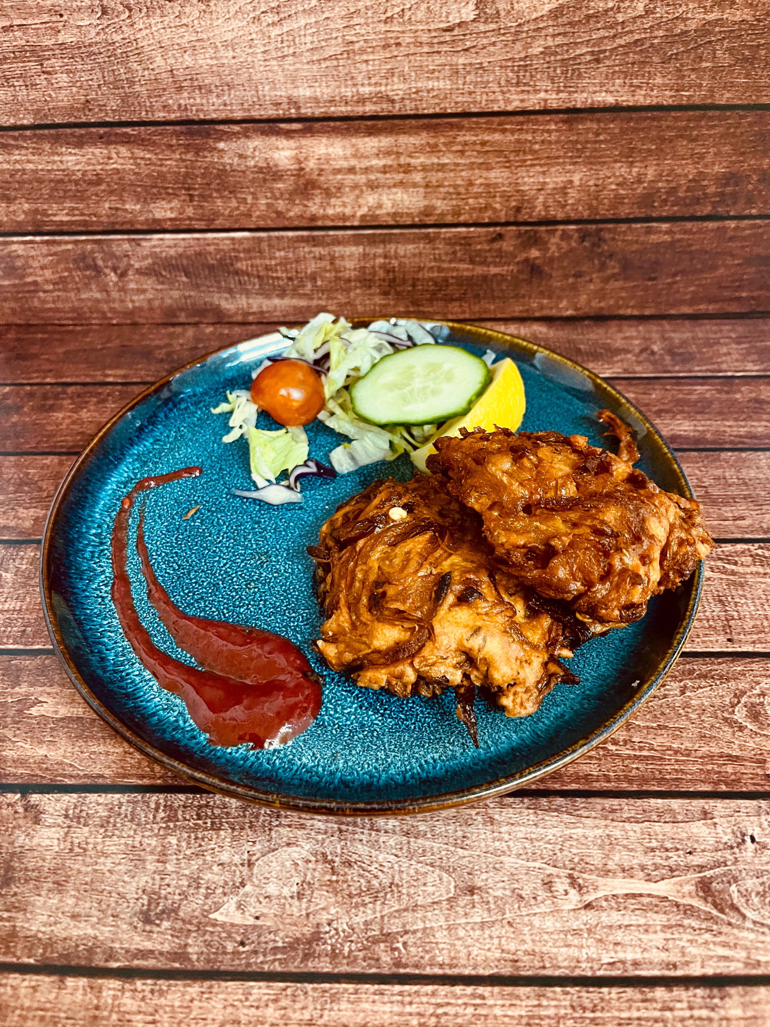 Handmade Onion Bhajis