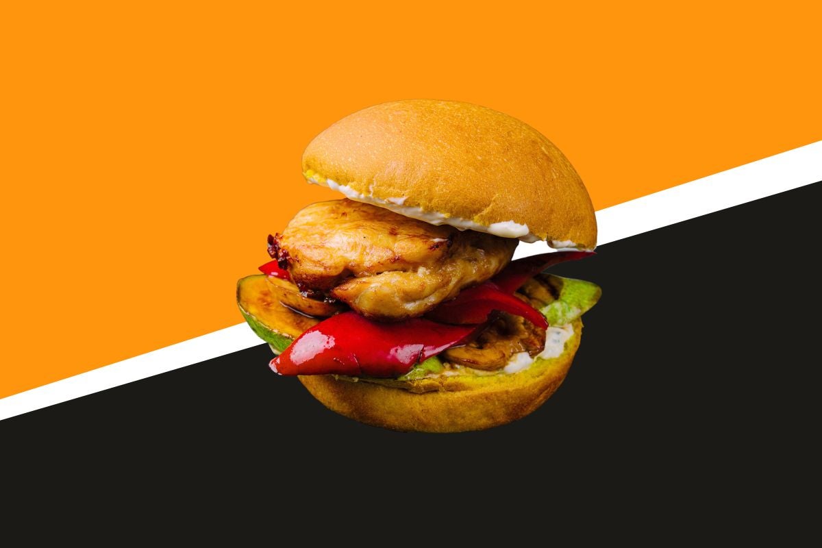Naga Chicken Burger