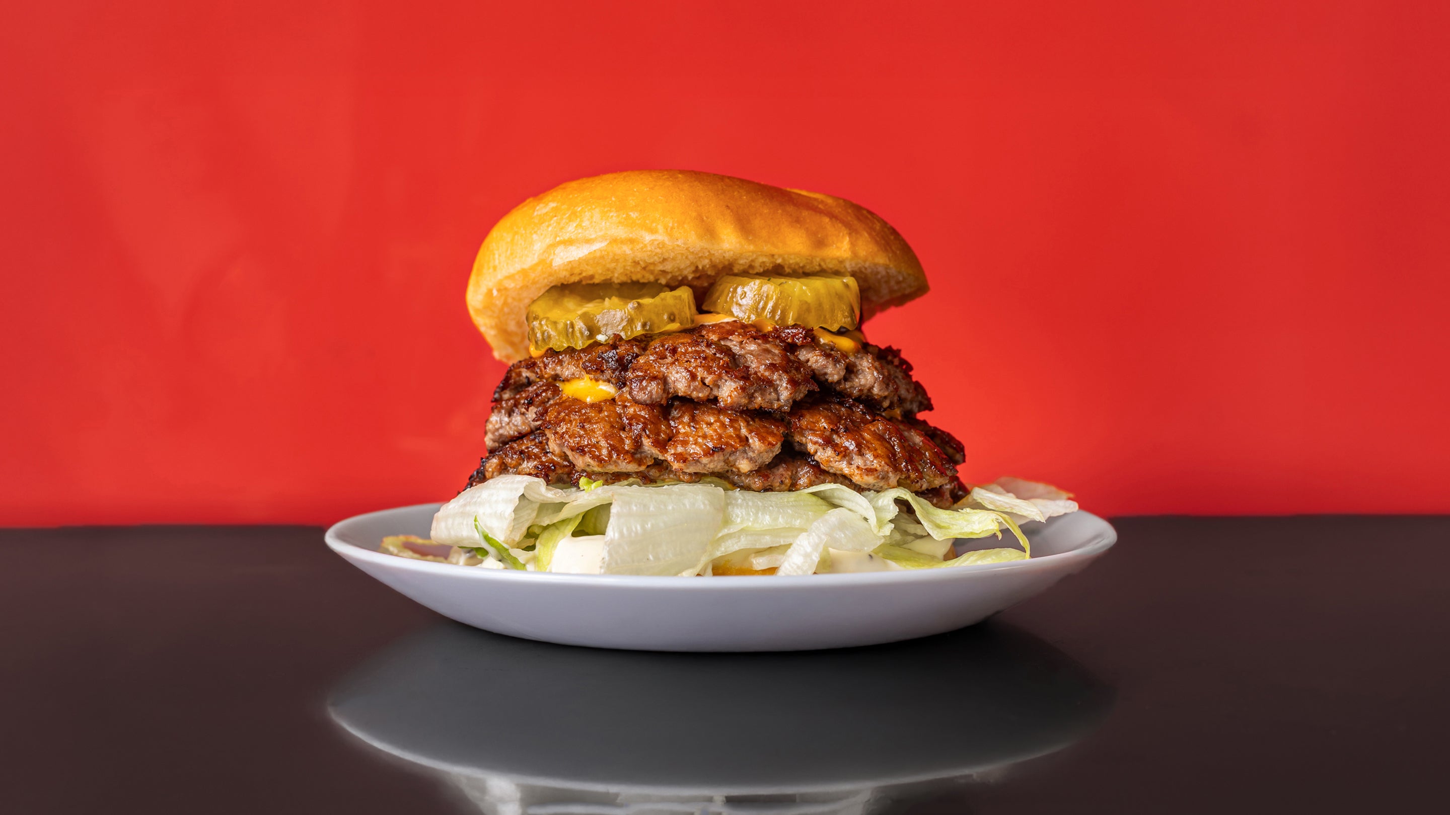 The Truffle Triple Burger