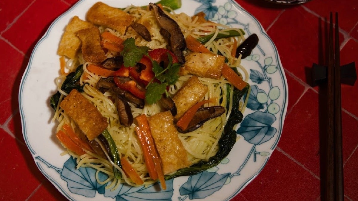 Vegetarian Stir-fried