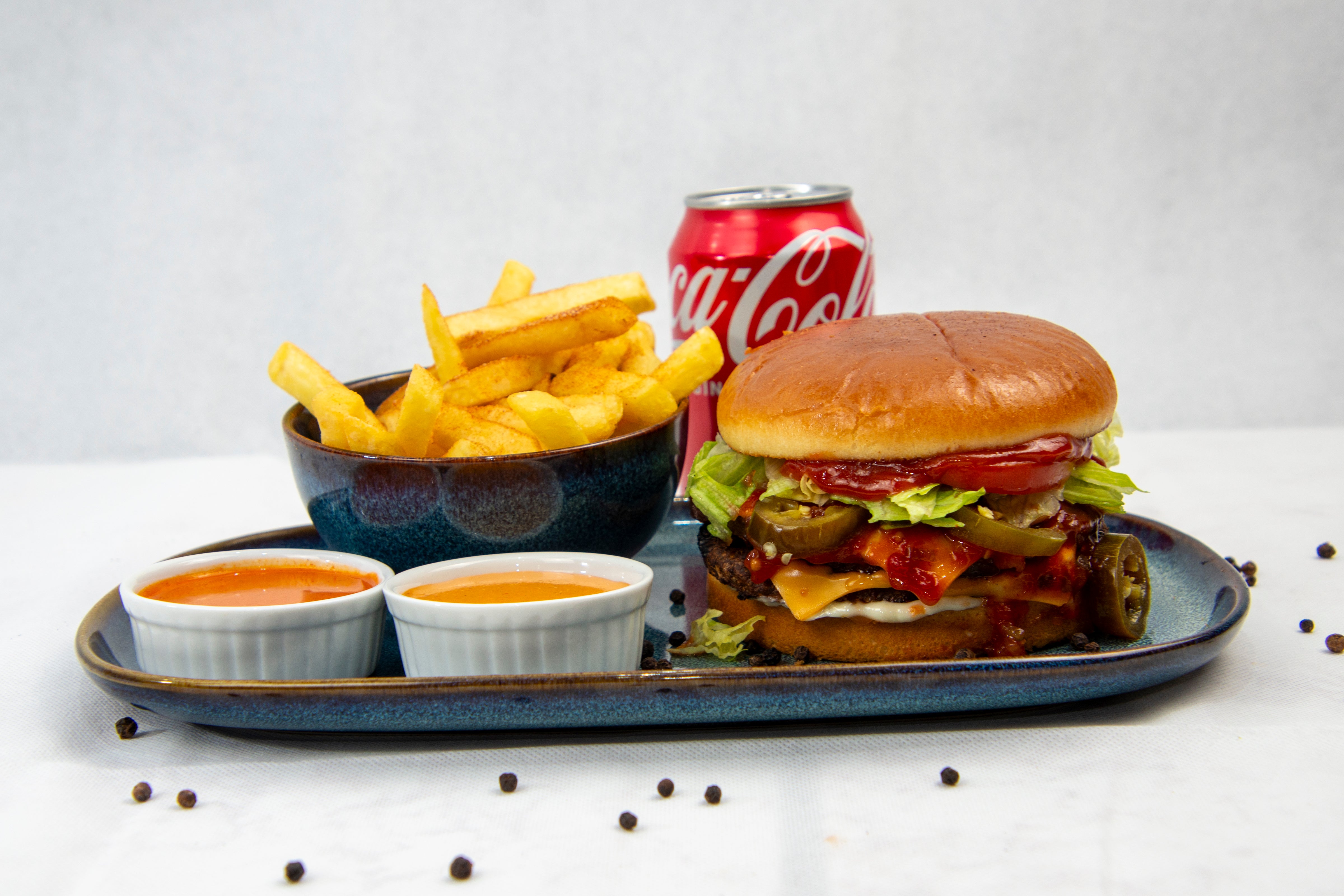 Single Fillet Chicken Burger Meal