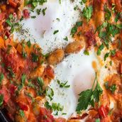 Beans with Eggs