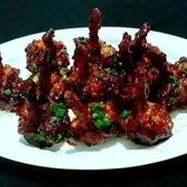 Hot Garlic Chicken Lollipop