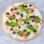 labneh with vegetables Manoucheh