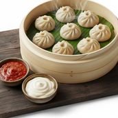 Steamed Chicken Momos