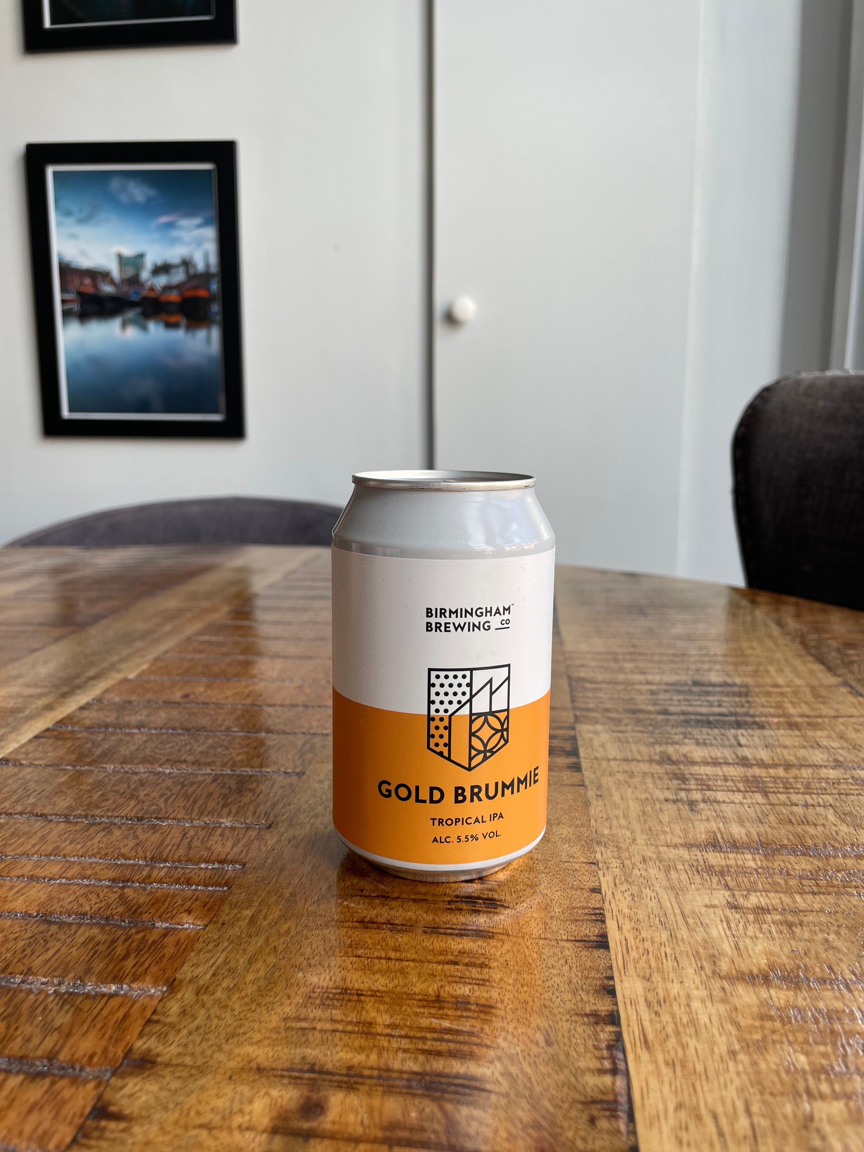Birmingham Brewing Co Gold Brummie 5.5% ABV