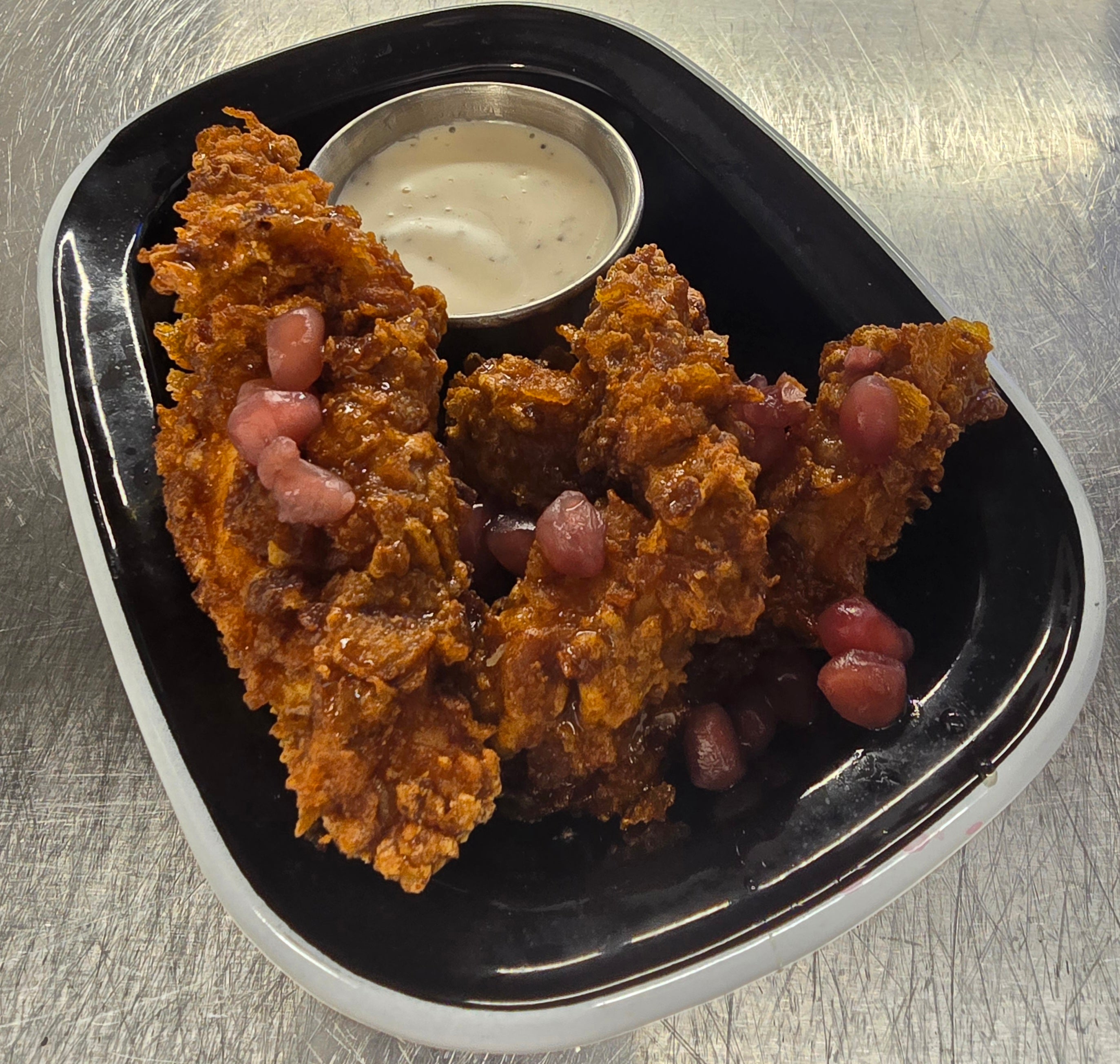 Crunchy Chicken Strips (VO(VG)
