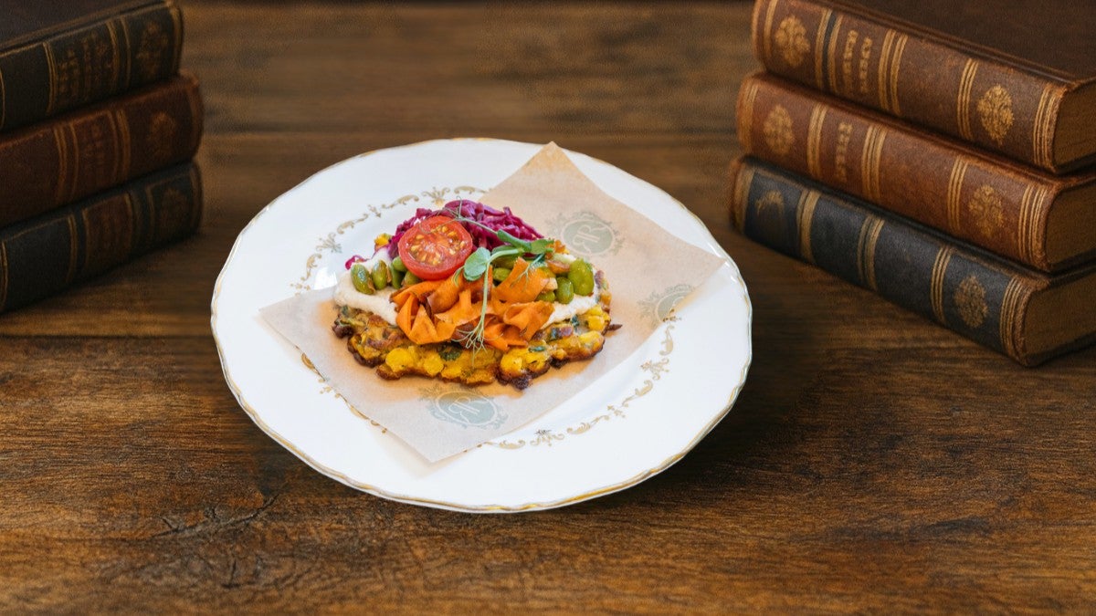 Golden Sweetcorn Fritter