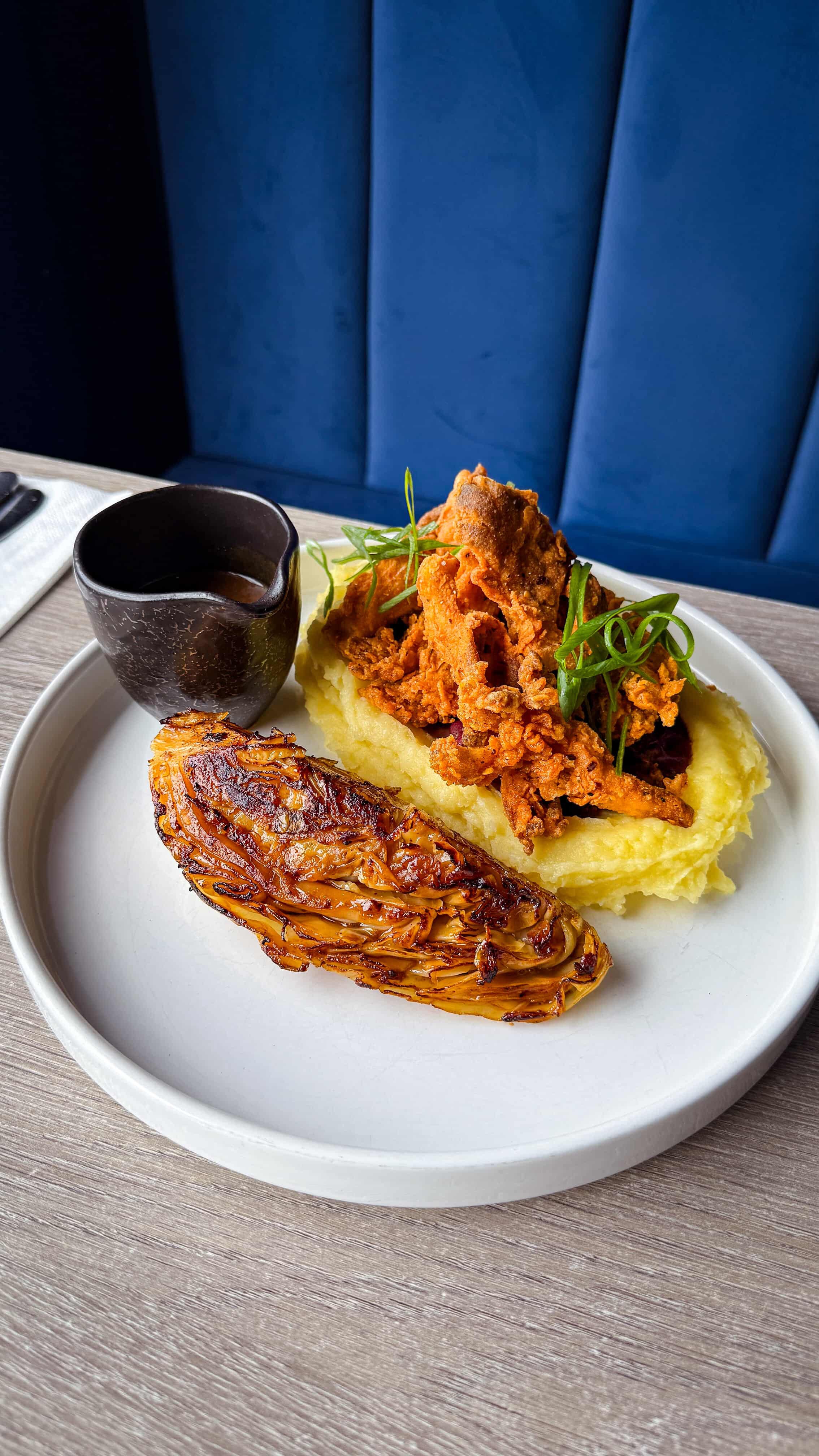 Caribbean Fried “Chicken” and Jamaican Gravy