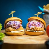 Crispy Japanese Chicken Sliders