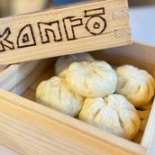 Chicken & shrimp Char siu Bao