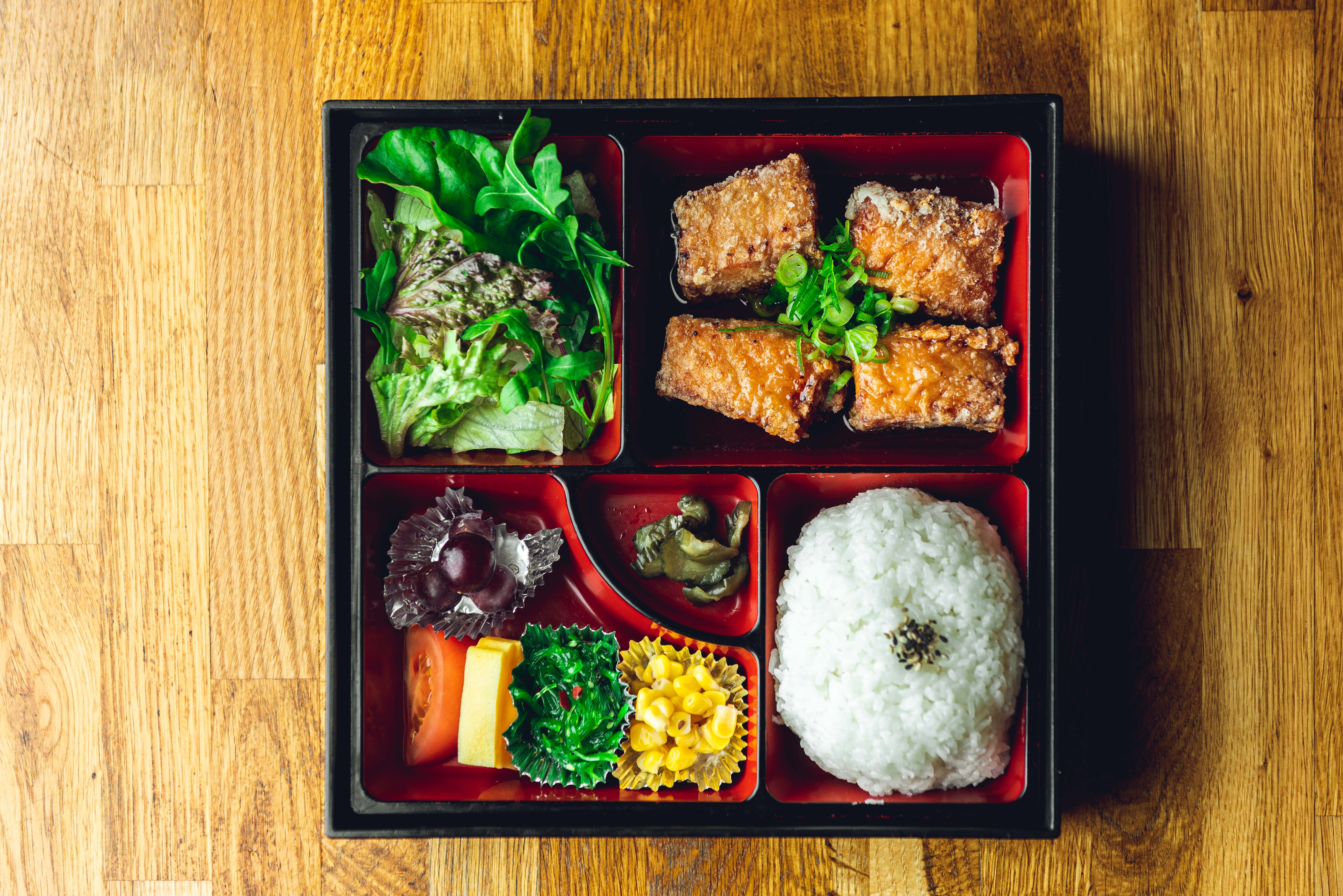 Salmon Teriyaki Bento