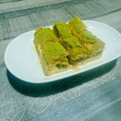 Cold Baklava With Milk And Pistachio