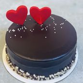 Valentine's Chocolate Ganache Cake 500g