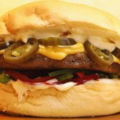 Volcano Burger Meal (Spicy)