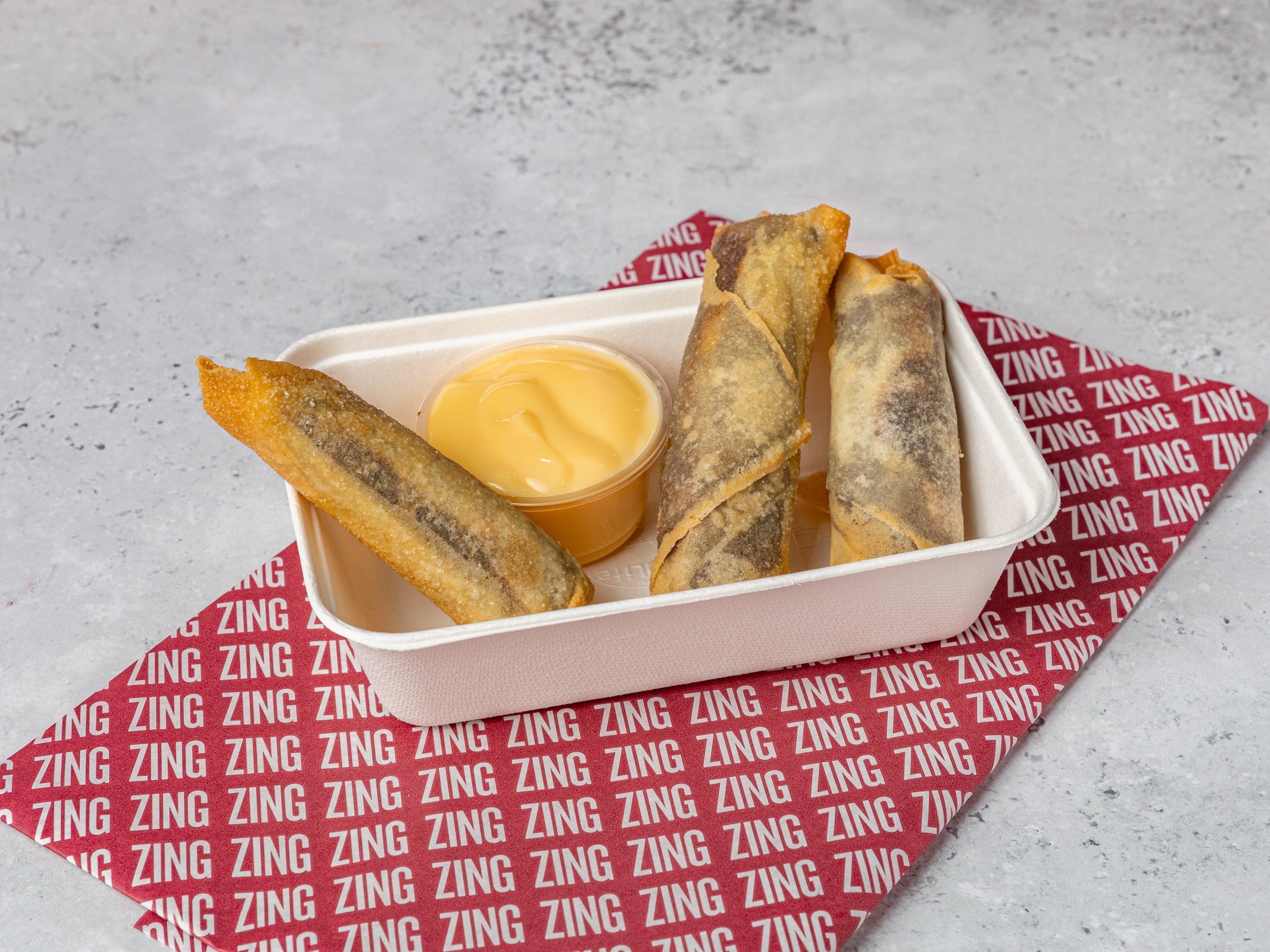 Nutella & Banana Spring Rolls (v)