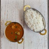 White Rice With Curry