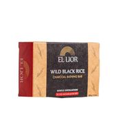 EL LIOR Wild Black Rice Charcoal bathing Bar 100 gm