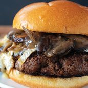 Mix Meat Burger Sandwich