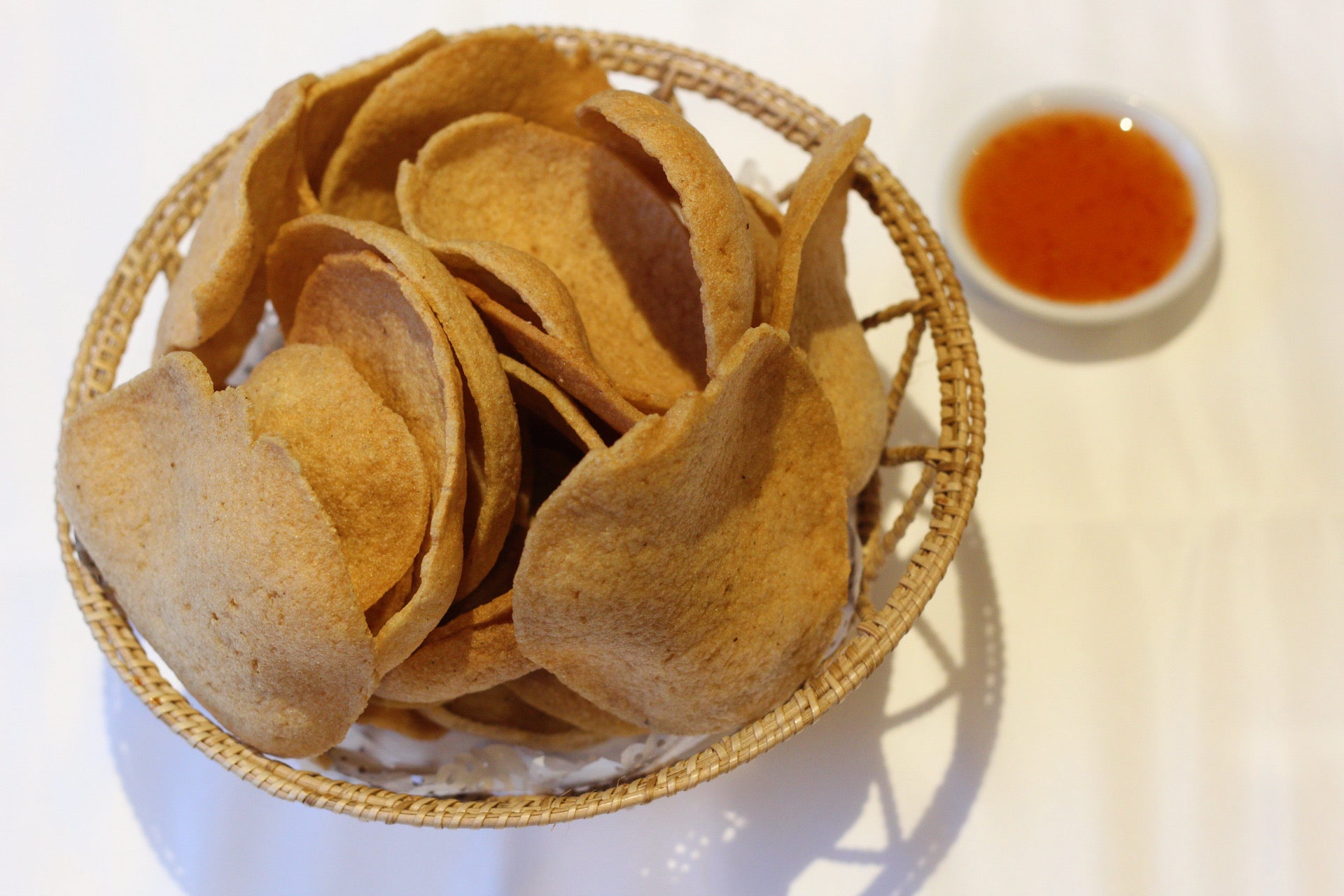 THAI SPICY PRAWN CRACKERS ข้าวเกรียบกุ้ง