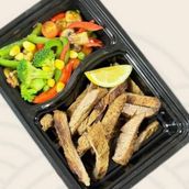 BEEF STEAK WITH GRILL VEG