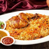 Bukhari Rice With Grilled Chicken