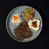 Next Level Steak With Mashed Potato