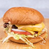 Classic Beef Burger with Fries