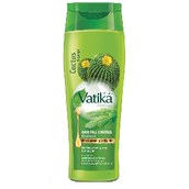 Vatika Naturals Hair Fall Control Shampoo Enriched With Cactus And Gergir For Weak Hair 400 Ml