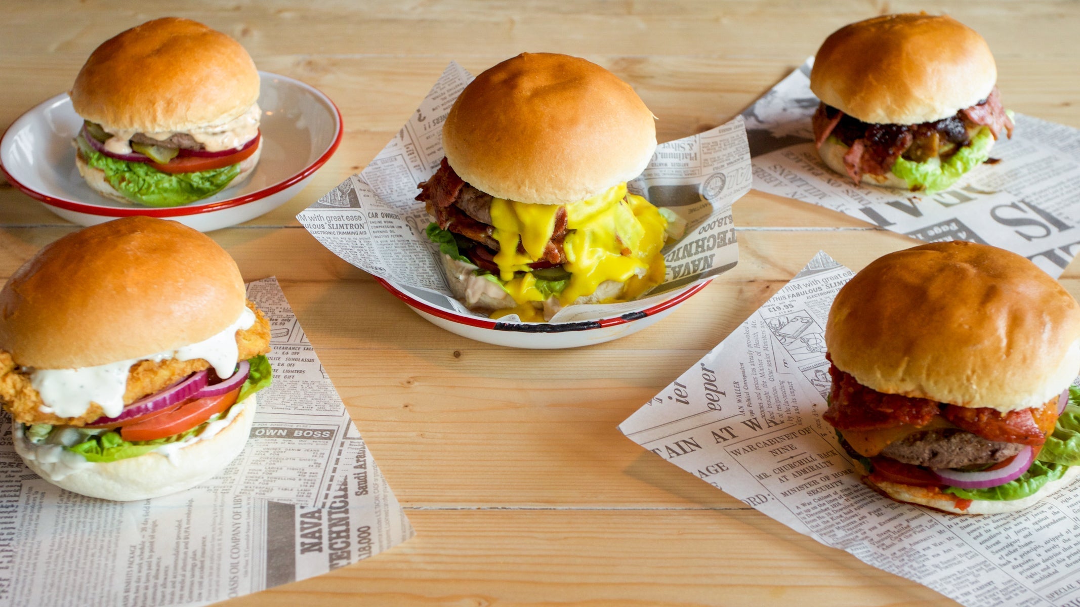 CW5 Burger by Local Burger