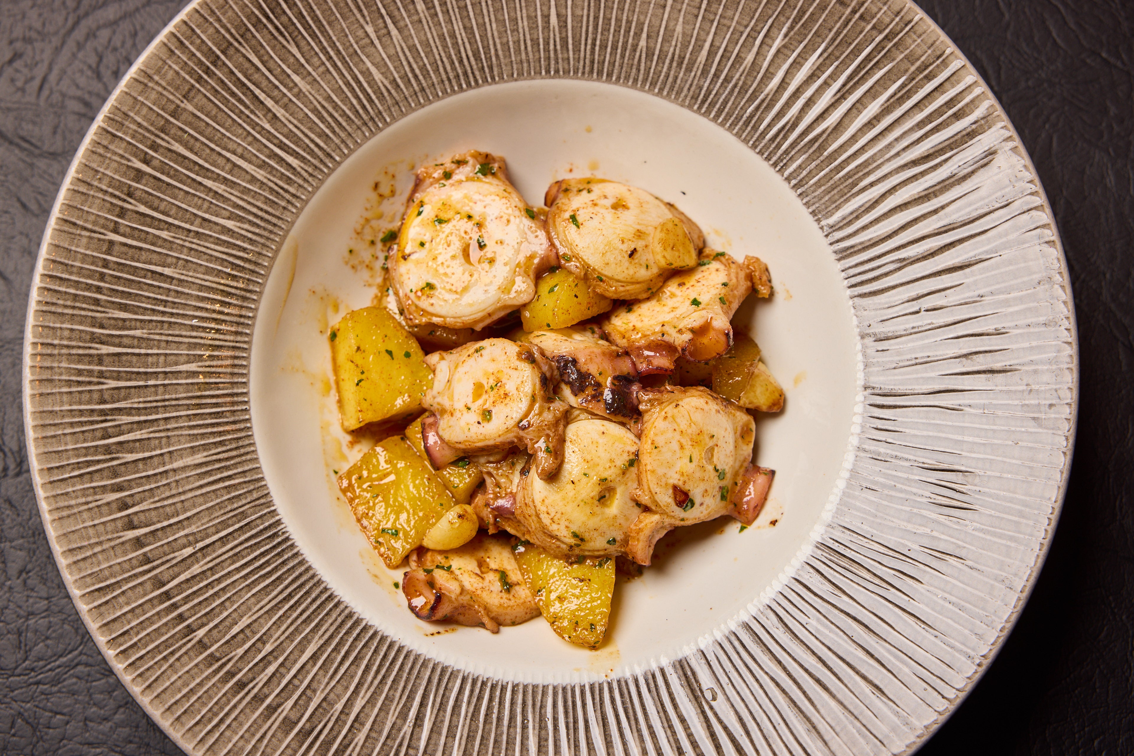 Pulpo al pirata