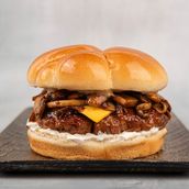 Mushroom Cheeseburger