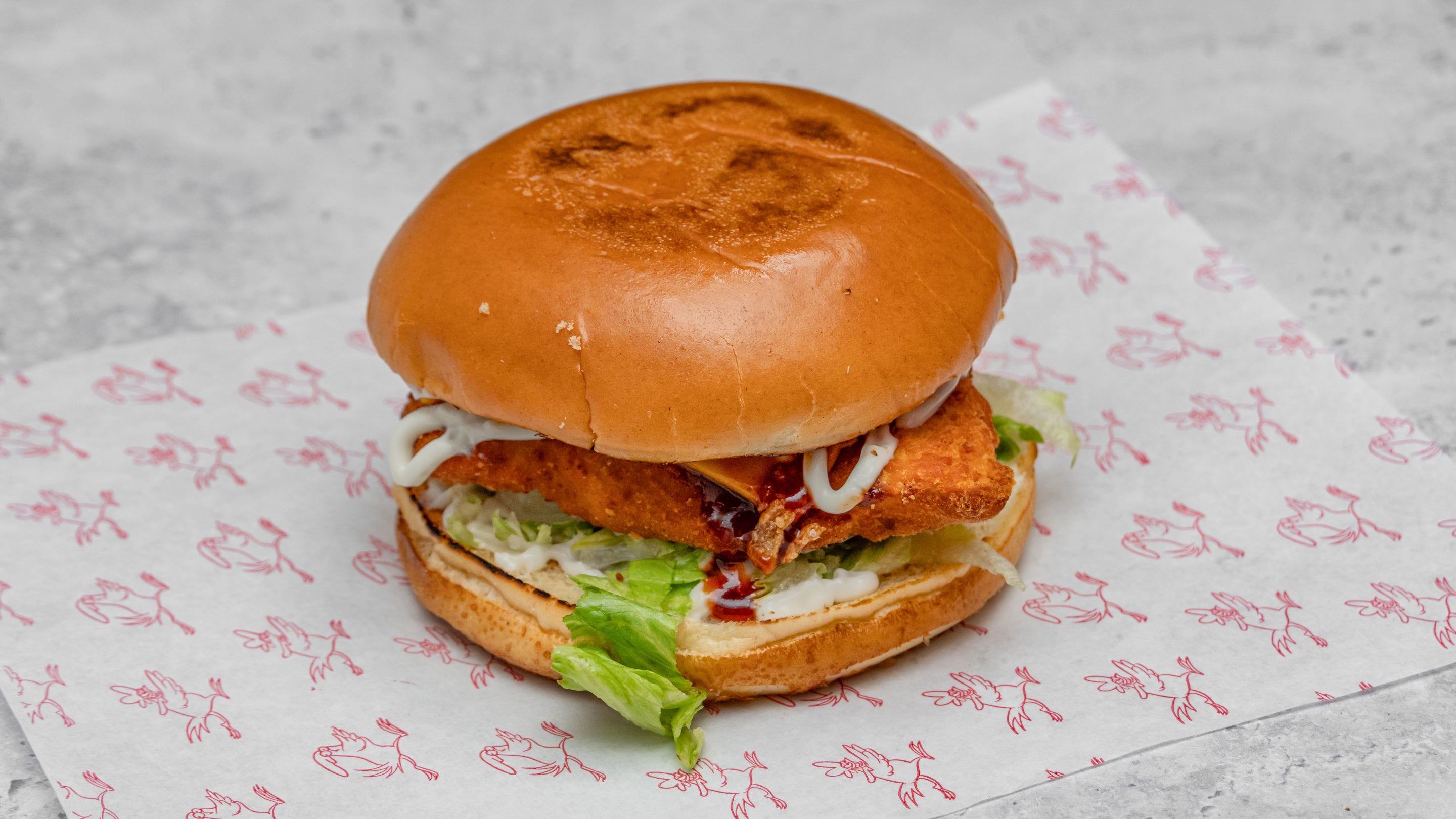 Ranch Chicken Burger