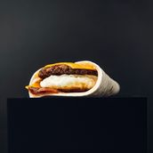Smokin Egg and Sausage Wrap Meal