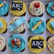 Cupcake Back To School 1