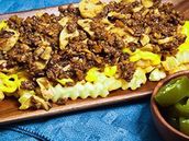 Fries With Meat & Cheese
