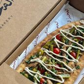 Chicken Shawarma Flat Bread