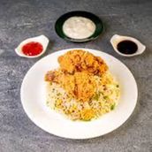 Fried Chicken with rice